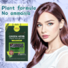 green herb hair color gel