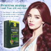 green herb hair color gel