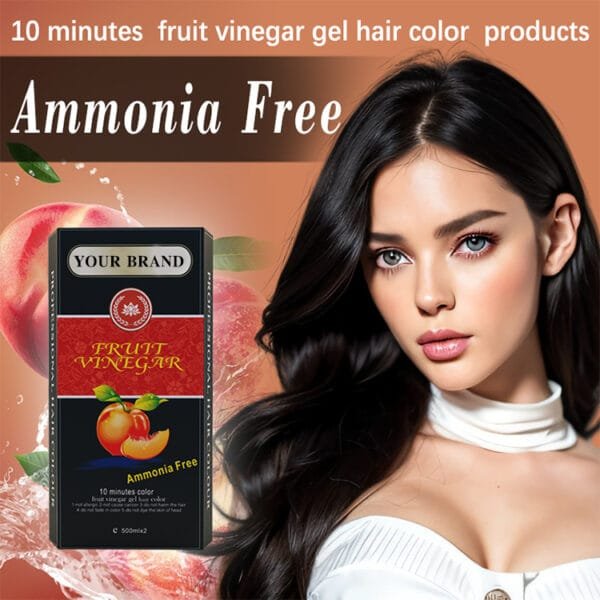 Fruit Vinegar Hair Dye Gel