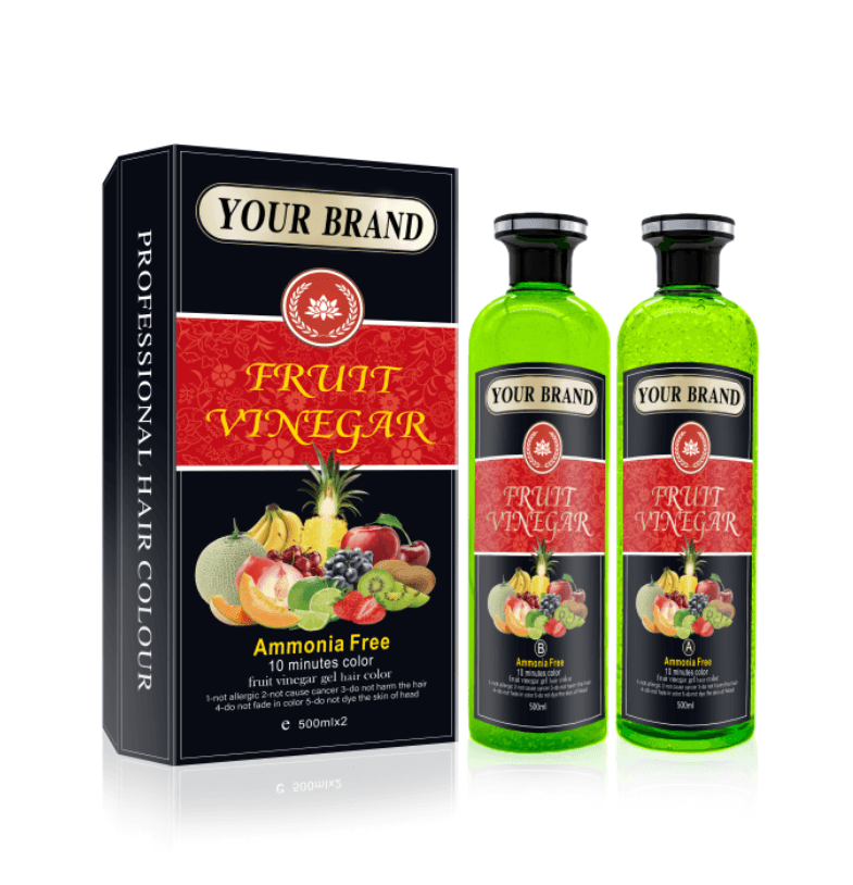 Fruit Vinegar Hair Dye Gel