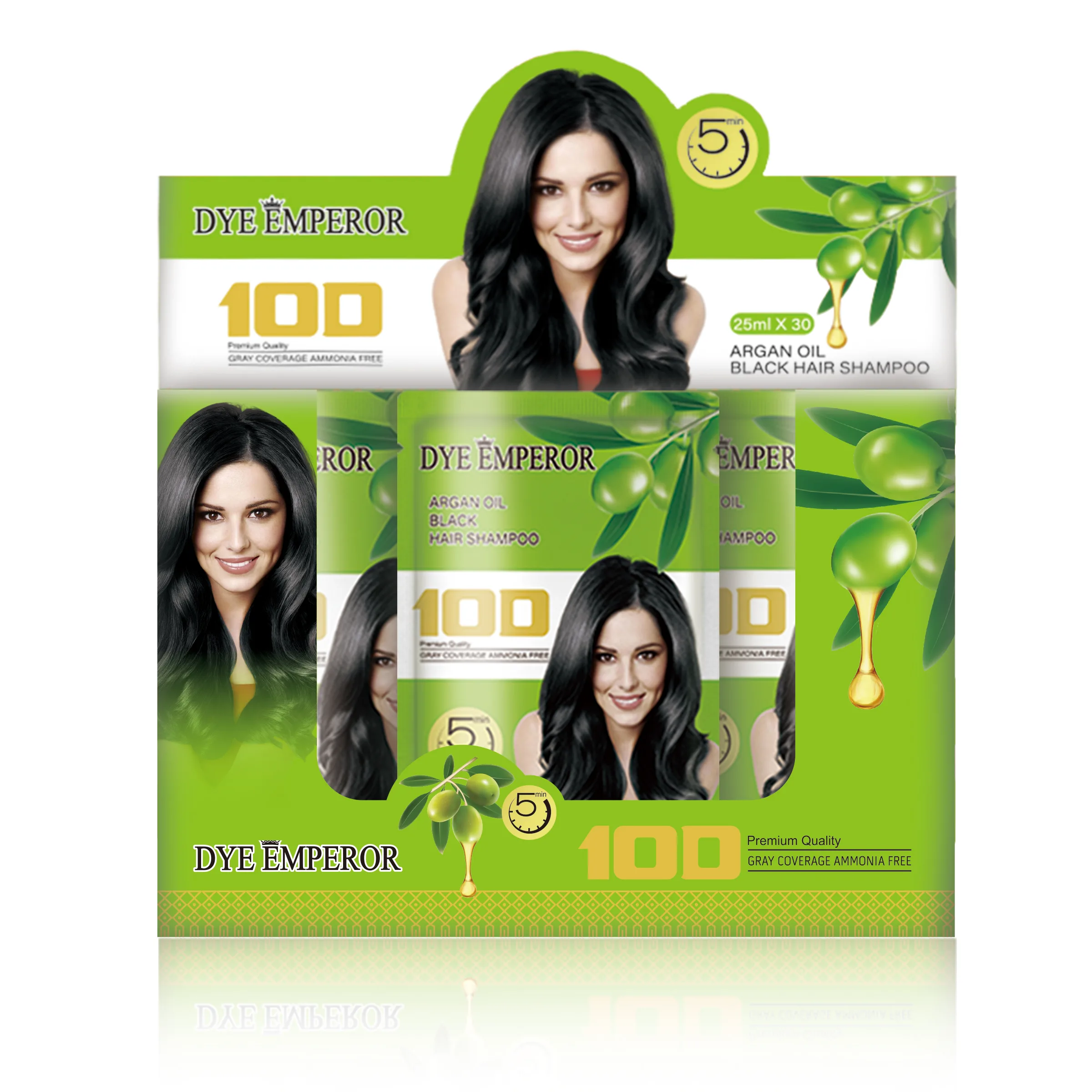 【DYE EMPEROR】BLACK HAIR SHAMPOO - Image 6
